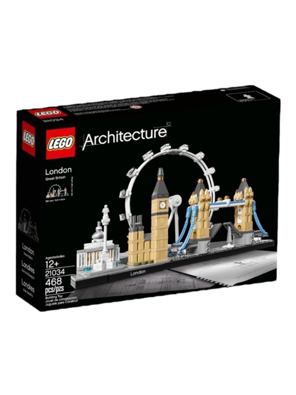 LEGO Architecture London Skyline Collection 21034 Building Set Model Kit NEW